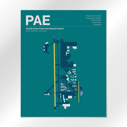 PAE Airport Diagram