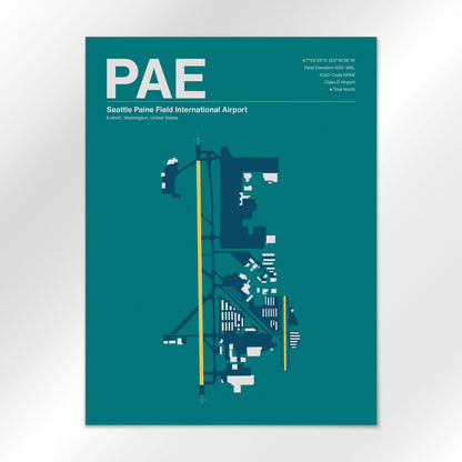 PAE Airport Diagram