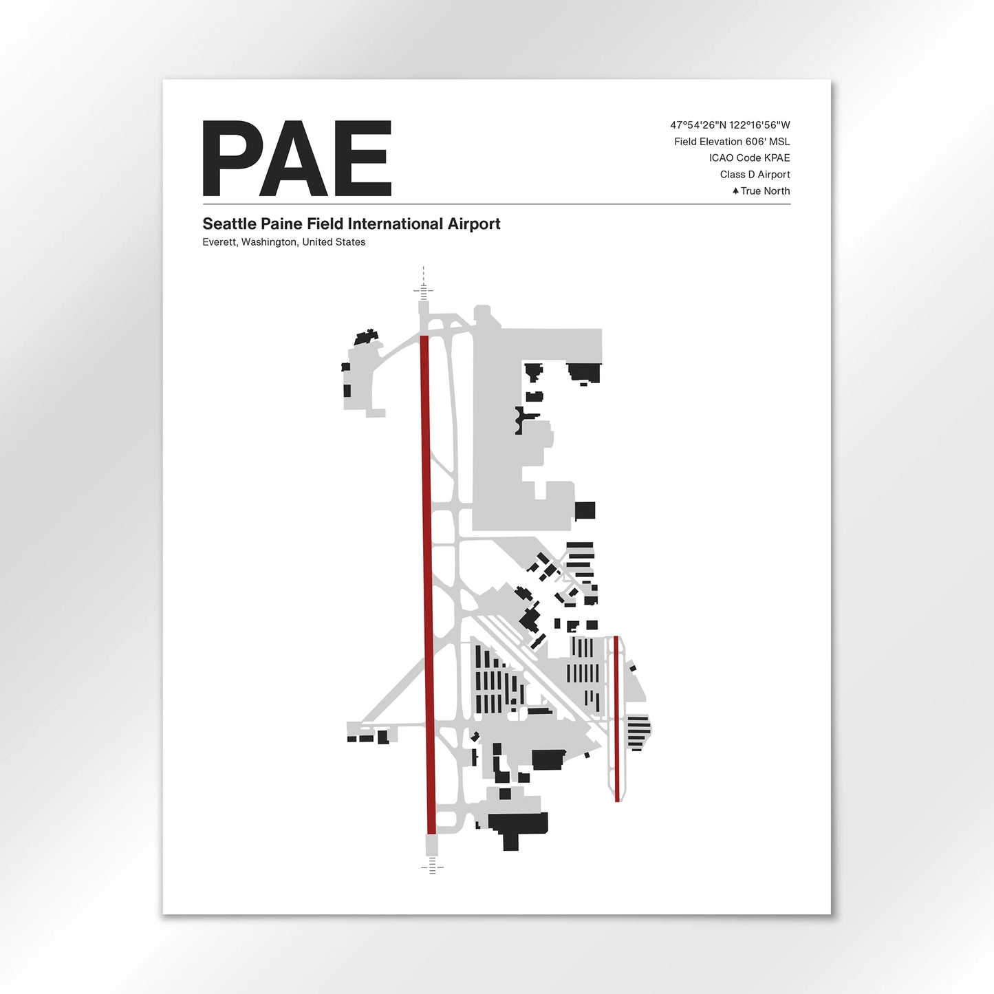 PAE Airport Diagram