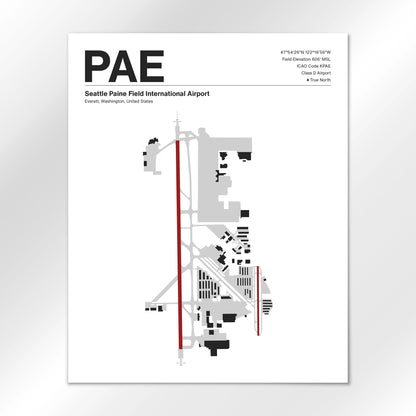 PAE Airport Diagram