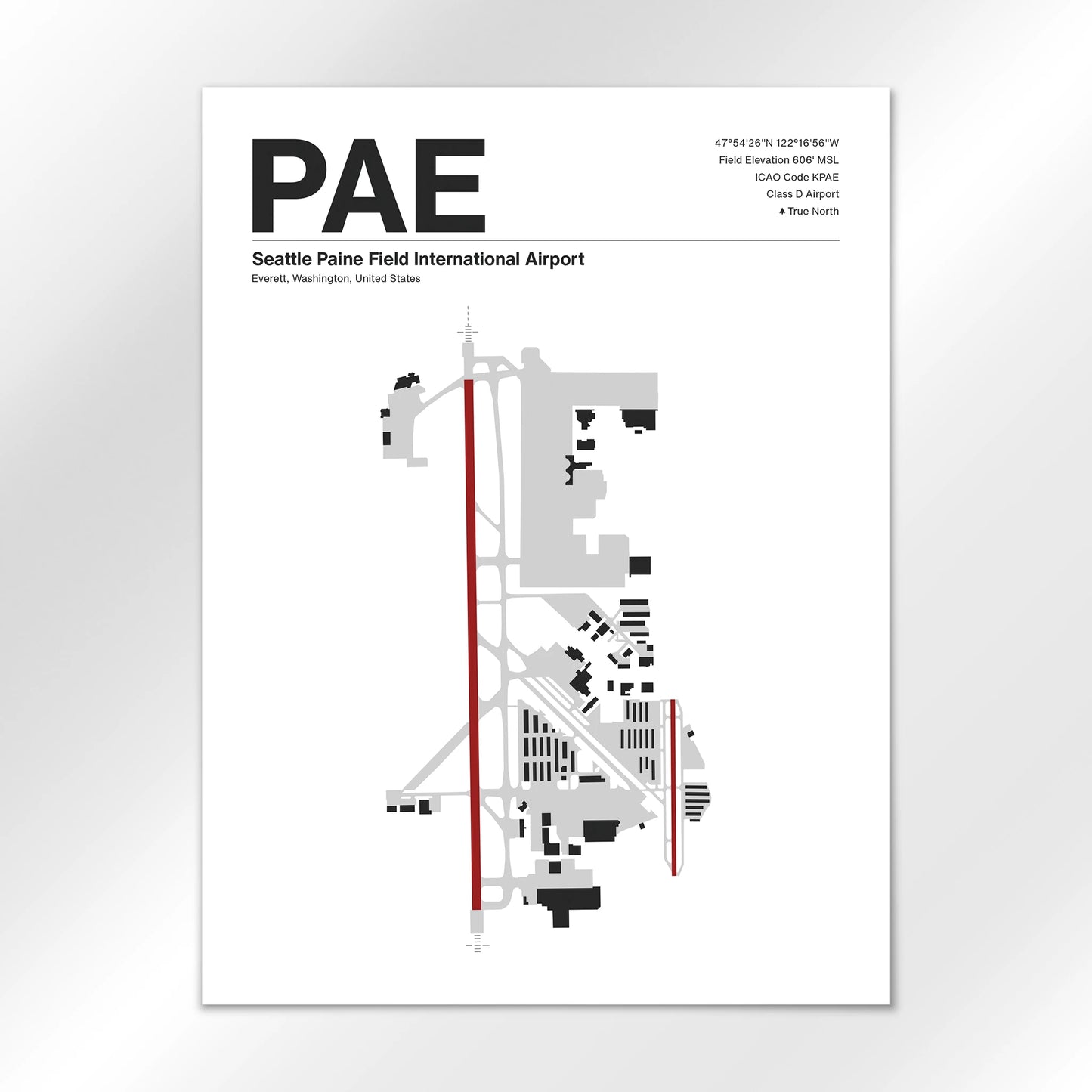 PAE Airport Diagram