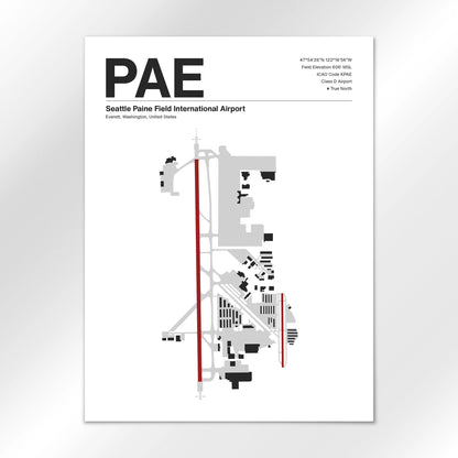 PAE Airport Diagram