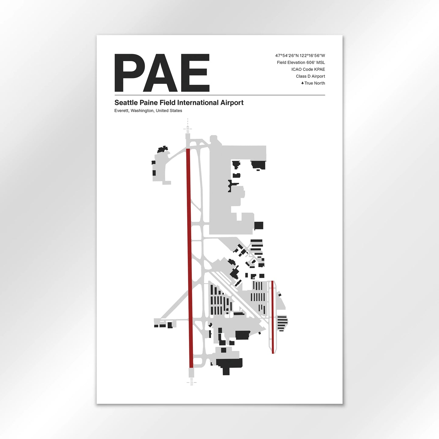 PAE Airport Diagram