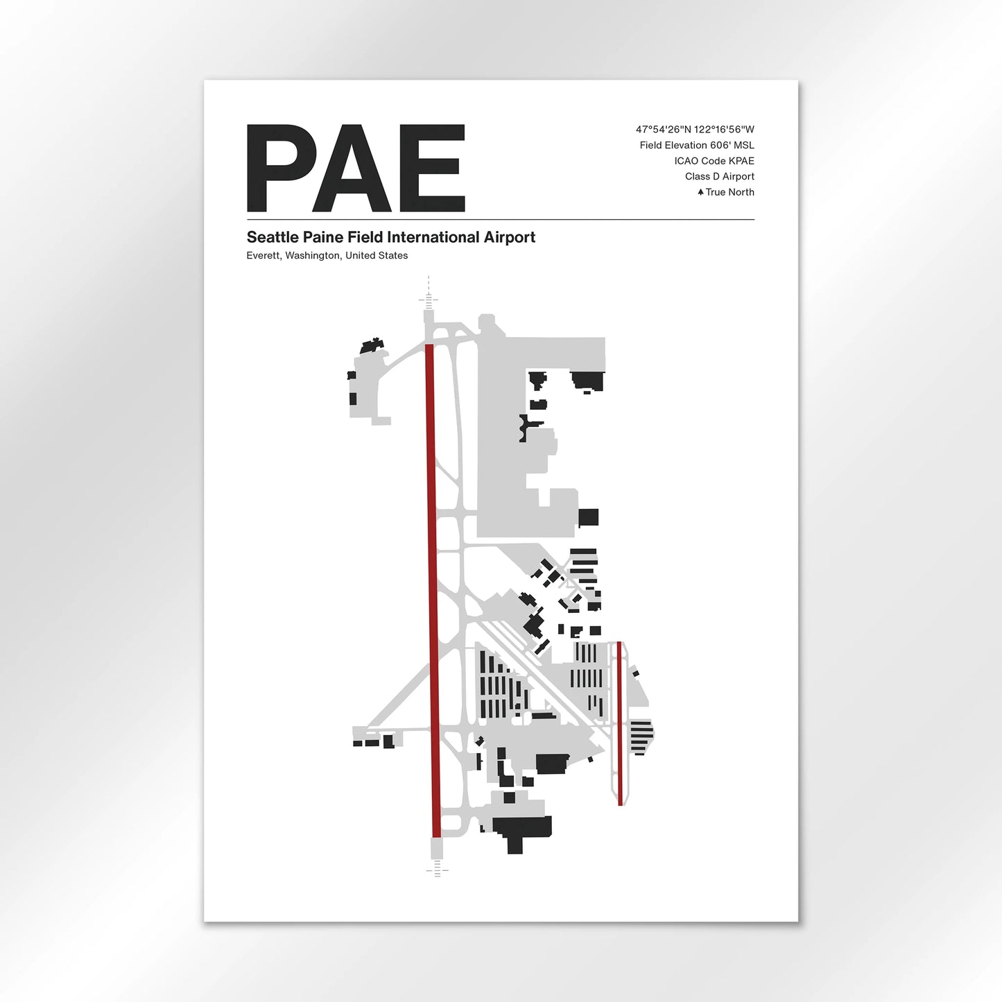PAE Airport Diagram