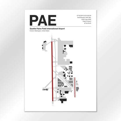 PAE Airport Diagram