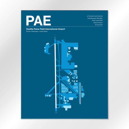 PAE Airport Diagram