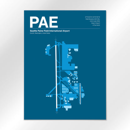 PAE Airport Diagram