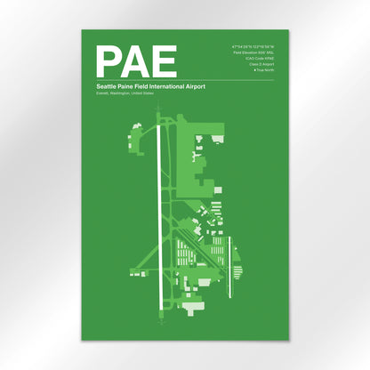 PAE Airport Diagram