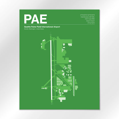 PAE Airport Diagram