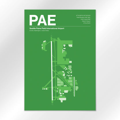 PAE Airport Diagram