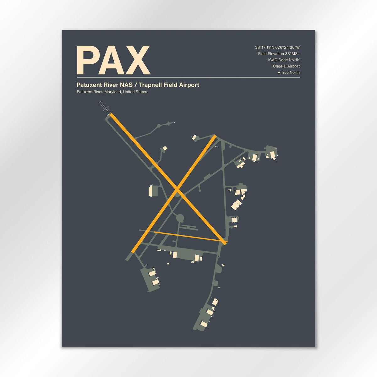 PAX Airport Diagram