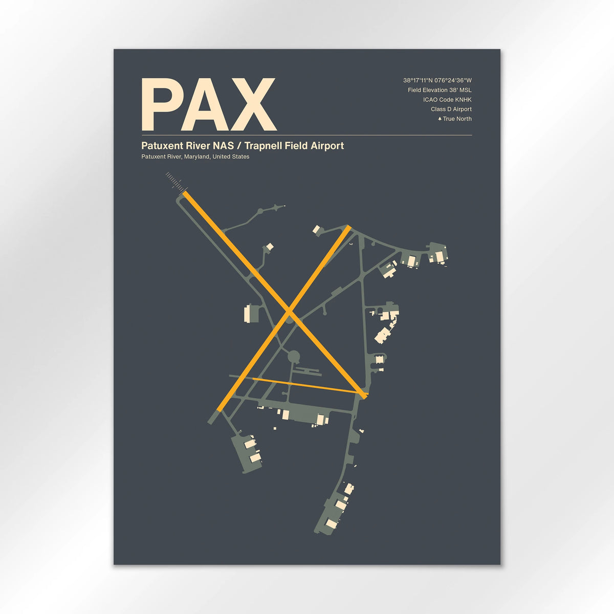 PAX Airport Diagram