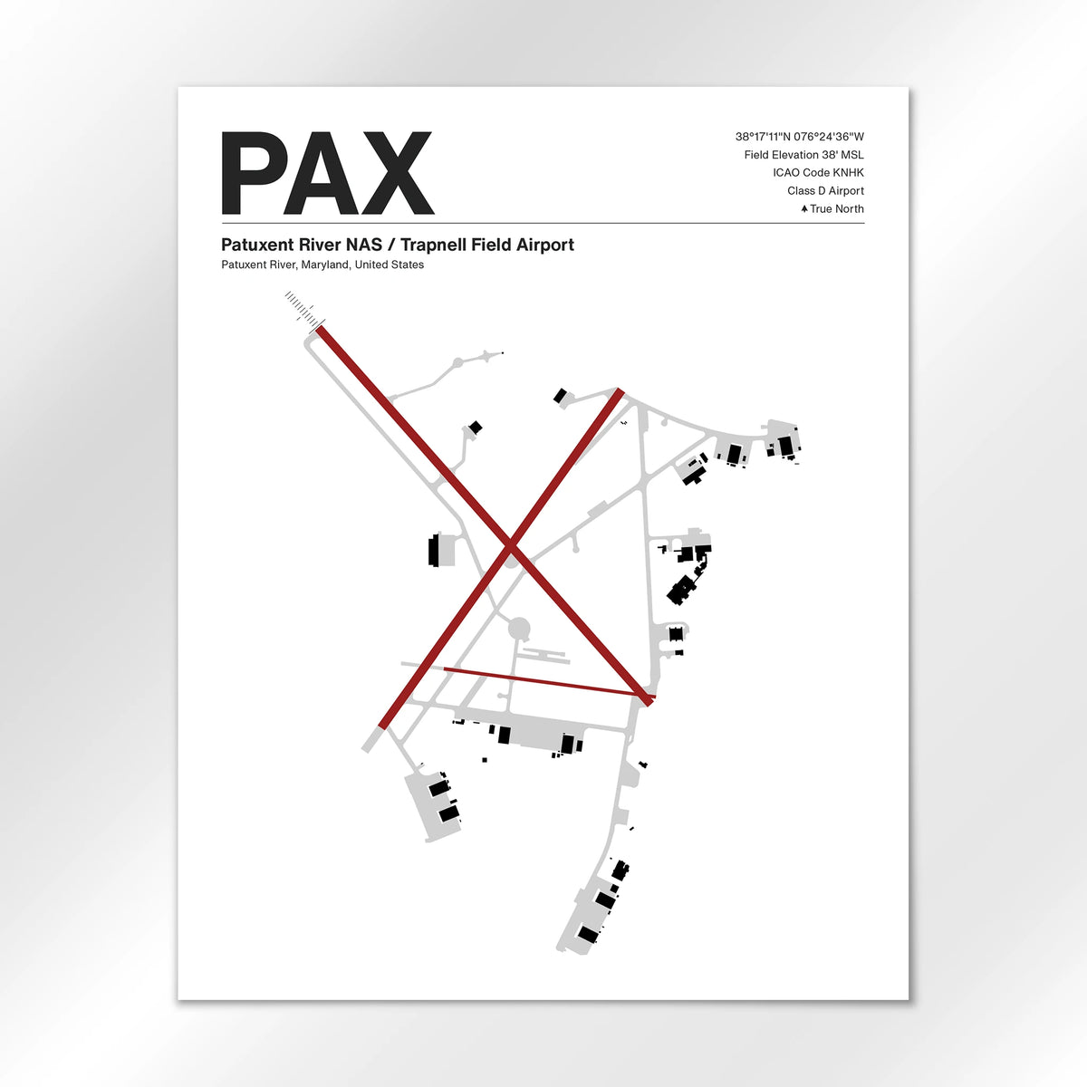 PAX Airport Diagram