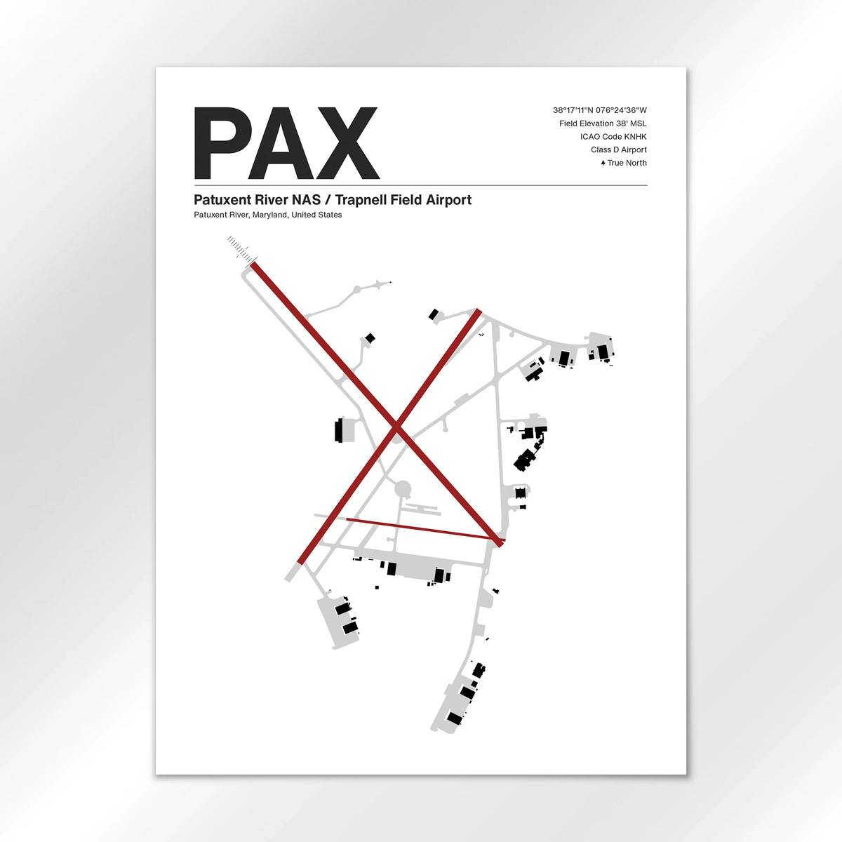 PAX Airport Diagram