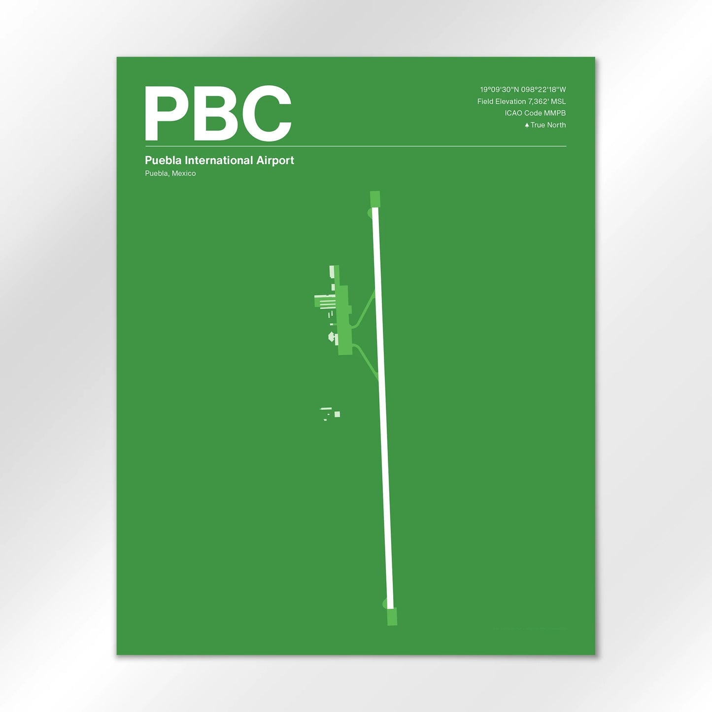 PBC Airport Diagram
