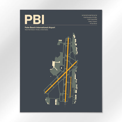 PBI Airport Diagram
