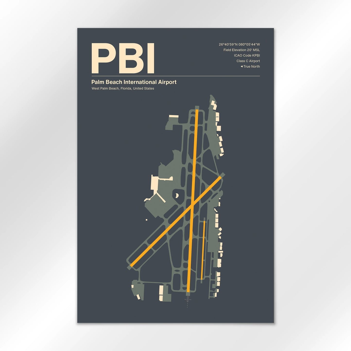 PBI Airport Diagram