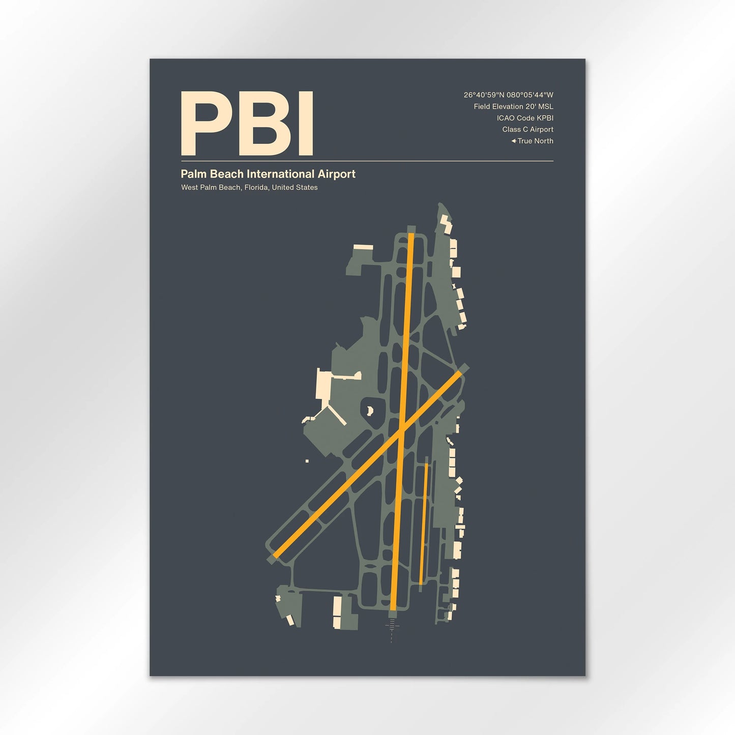 PBI Airport Diagram