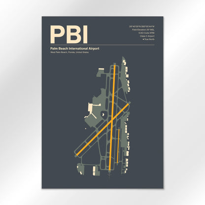 PBI Airport Diagram