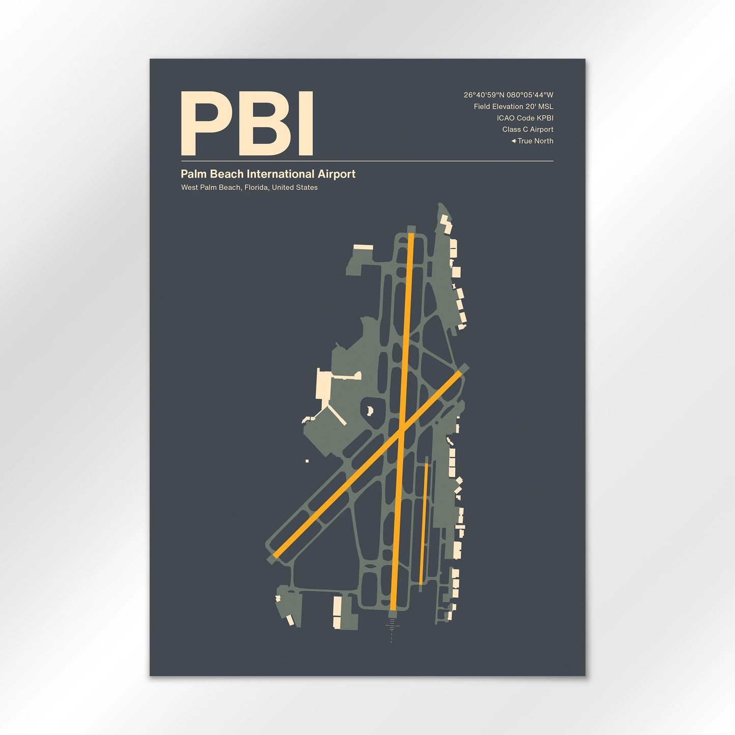 PBI Airport Diagram