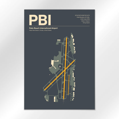 PBI Airport Diagram