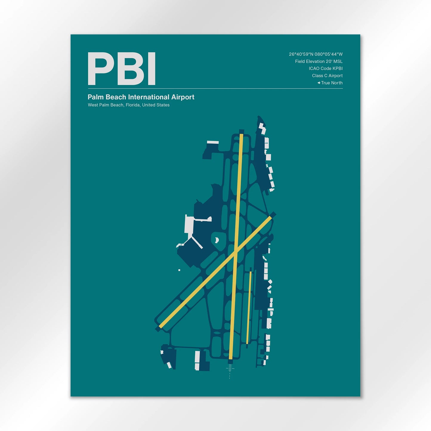 PBI Airport Diagram