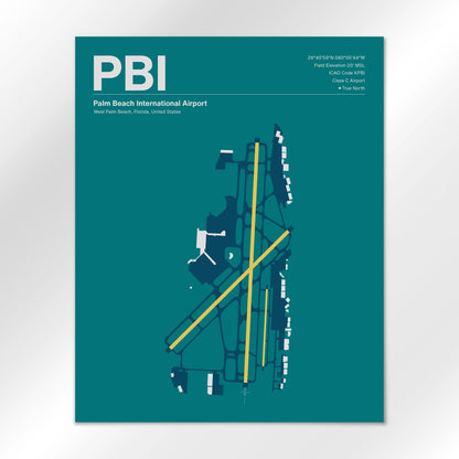 PBI Airport Diagram