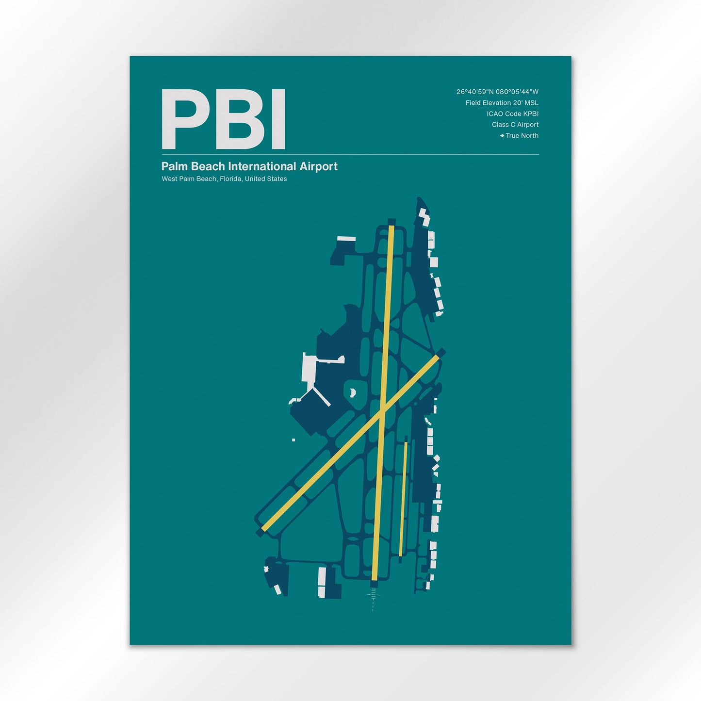 PBI Airport Diagram