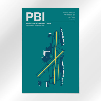 PBI Airport Diagram