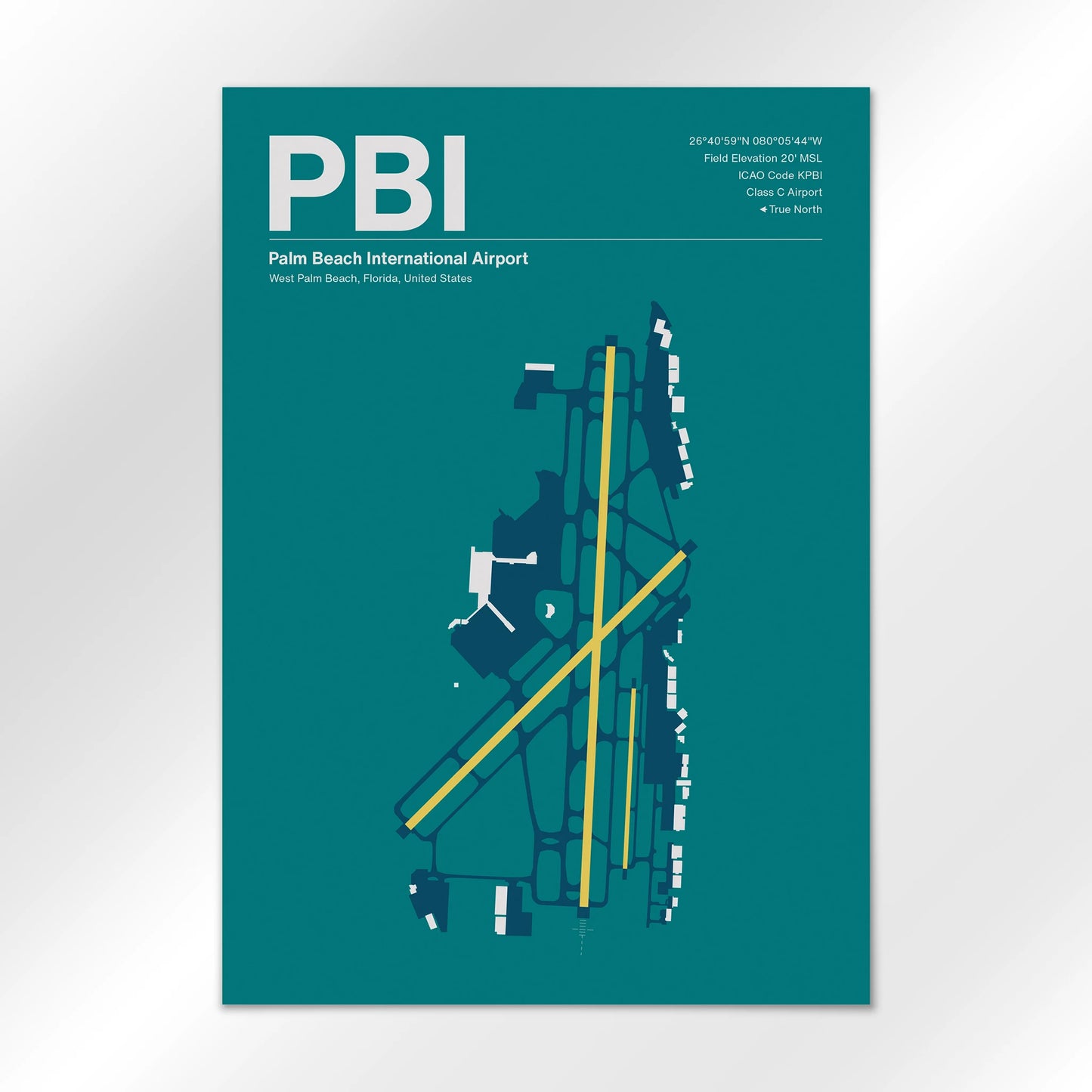 PBI Airport Diagram