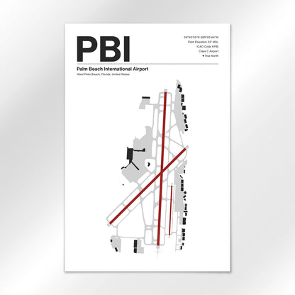 PBI Airport Diagram