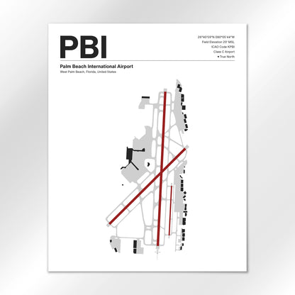 PBI Airport Diagram