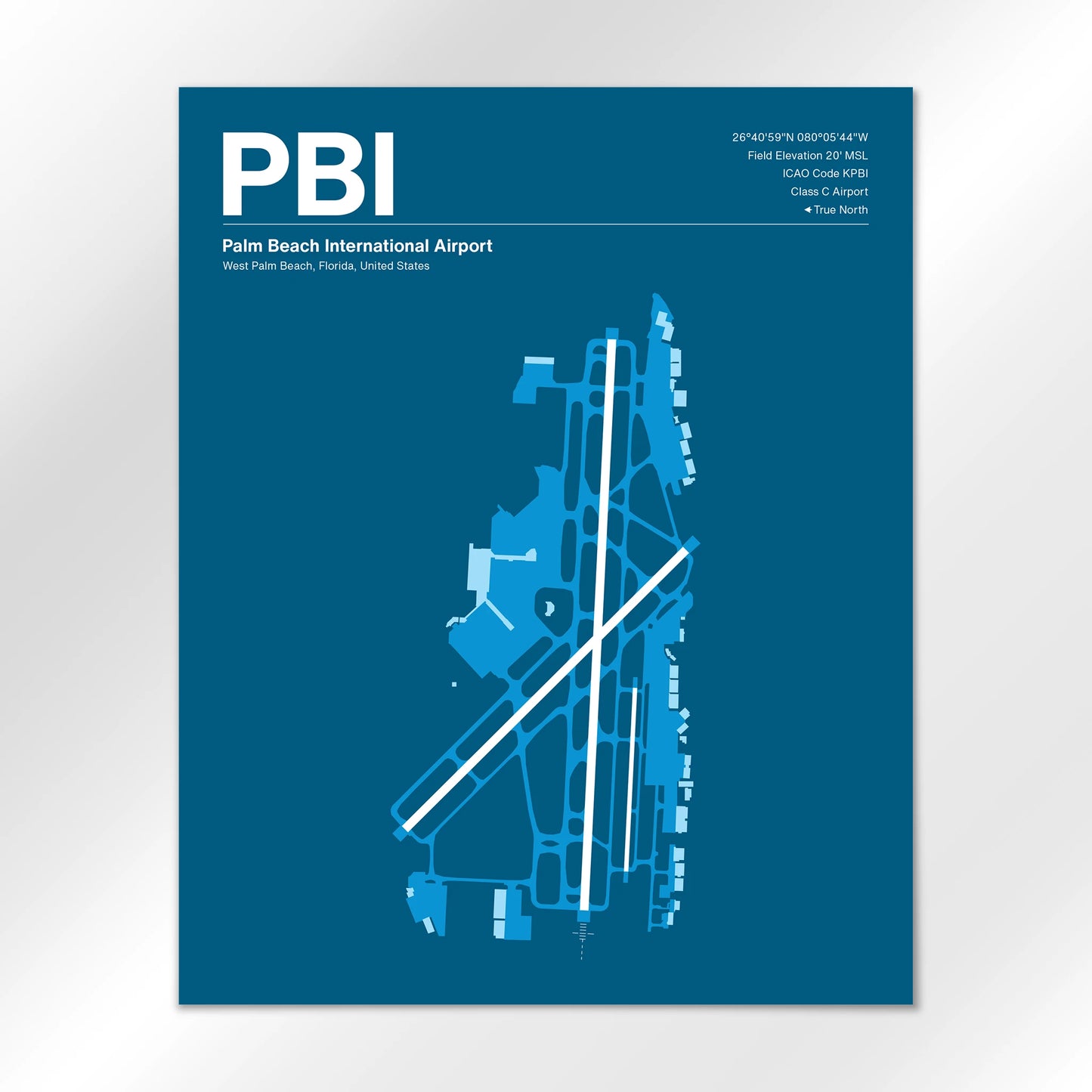 PBI Airport Diagram