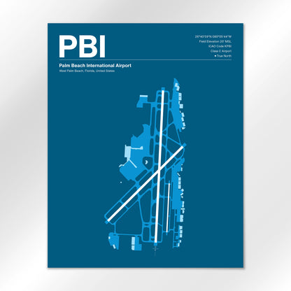 PBI Airport Diagram