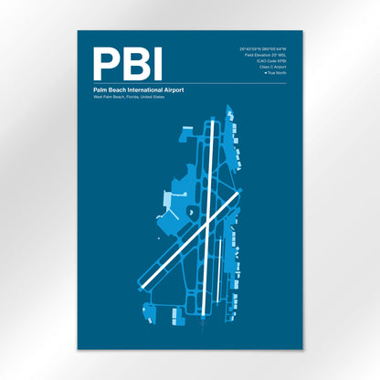 PBI Airport Diagram