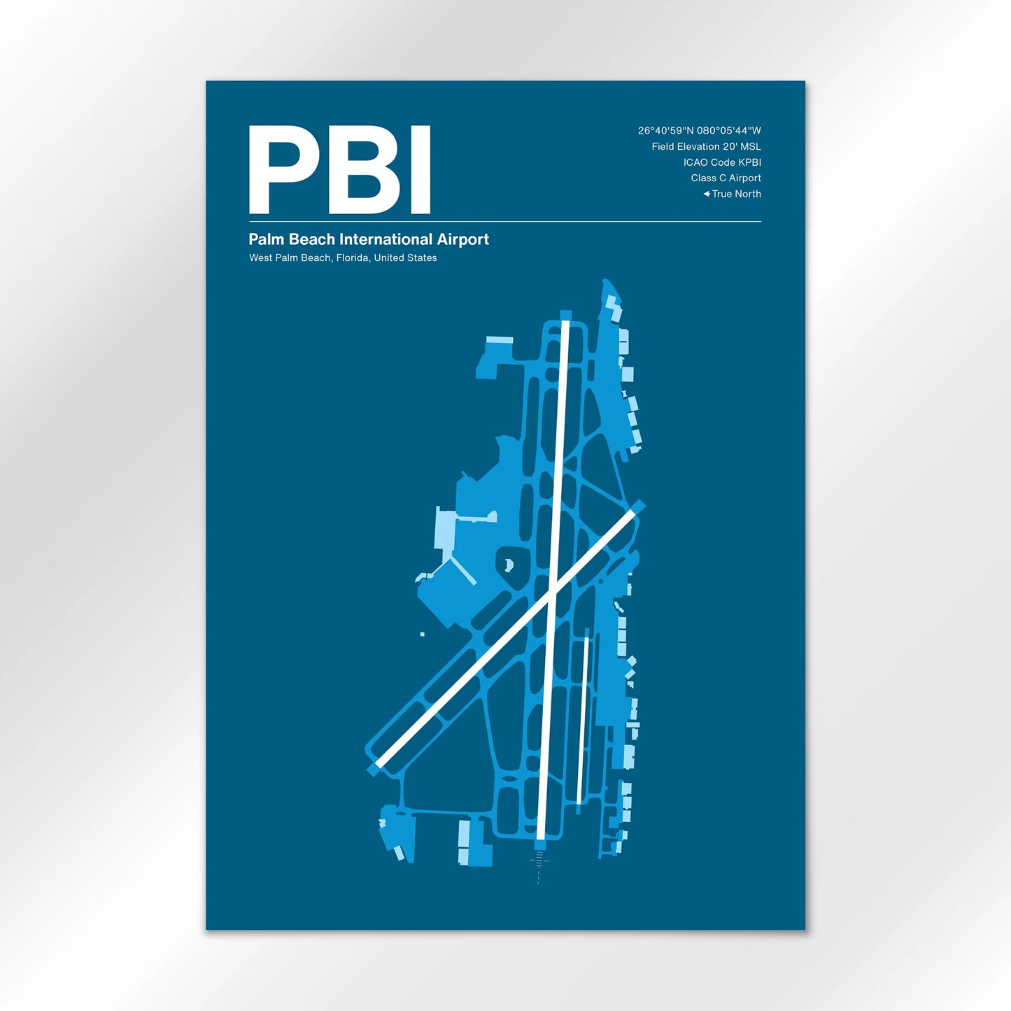 PBI Airport Diagram