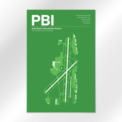 PBI Airport Diagram