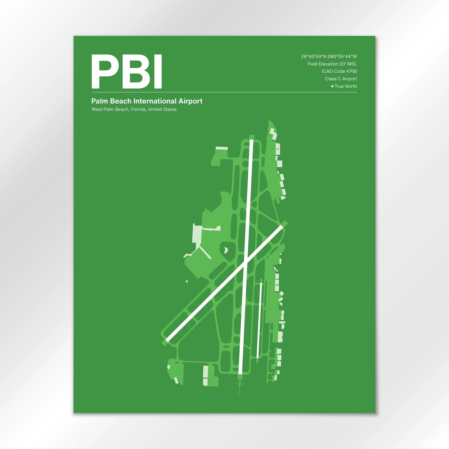 PBI Airport Diagram