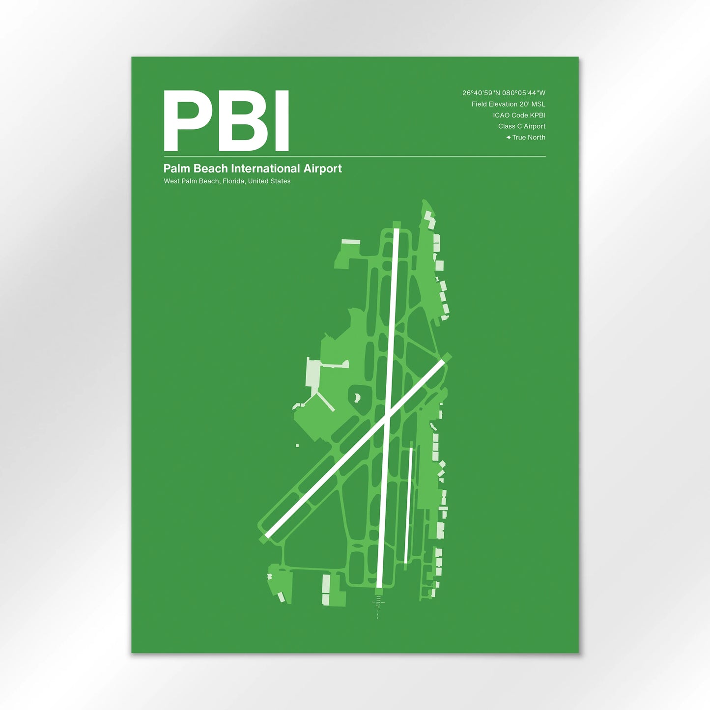 PBI Airport Diagram