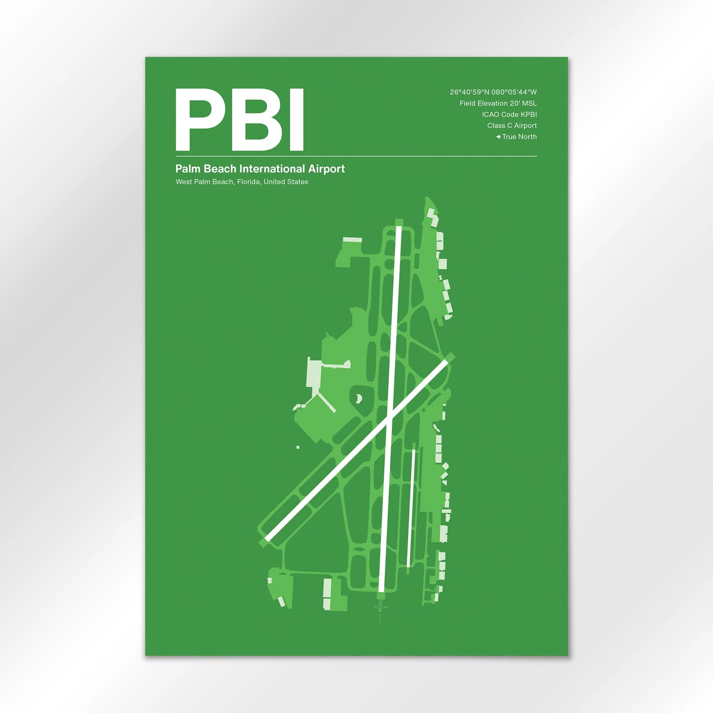 PBI Airport Diagram