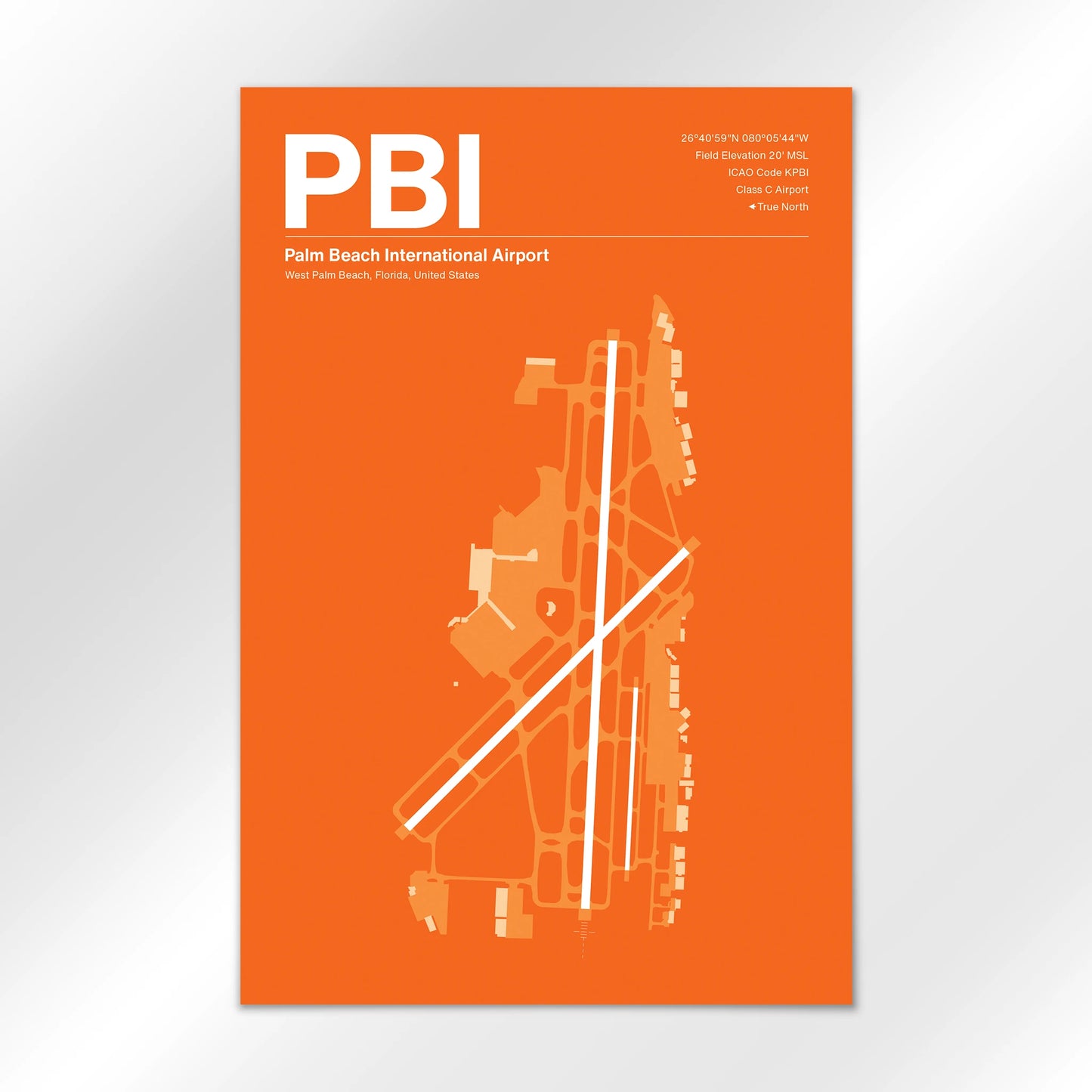 PBI Airport Diagram