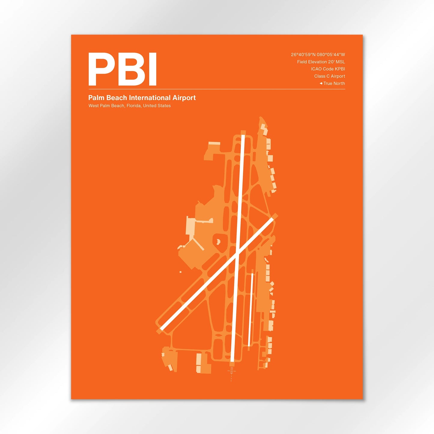 PBI Airport Diagram