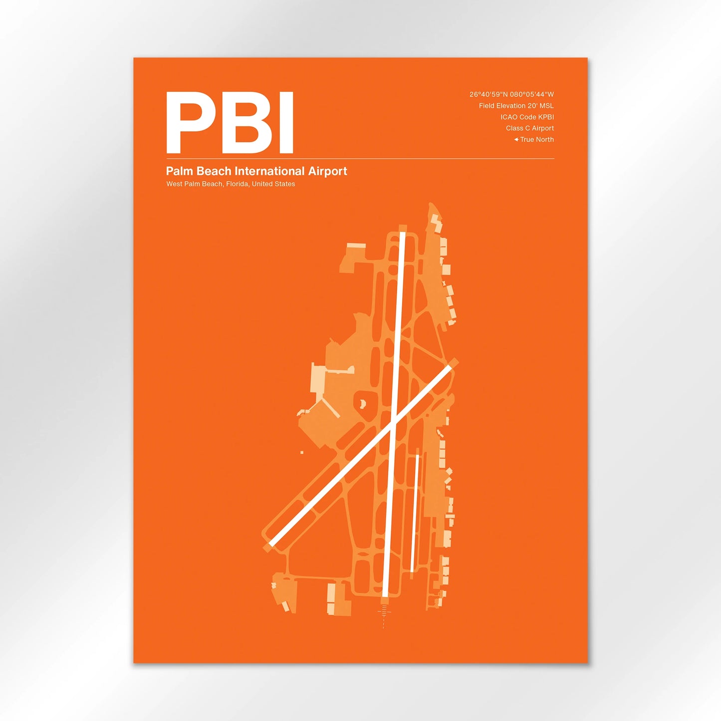 PBI Airport Diagram