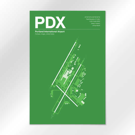 PDX Airport Diagram