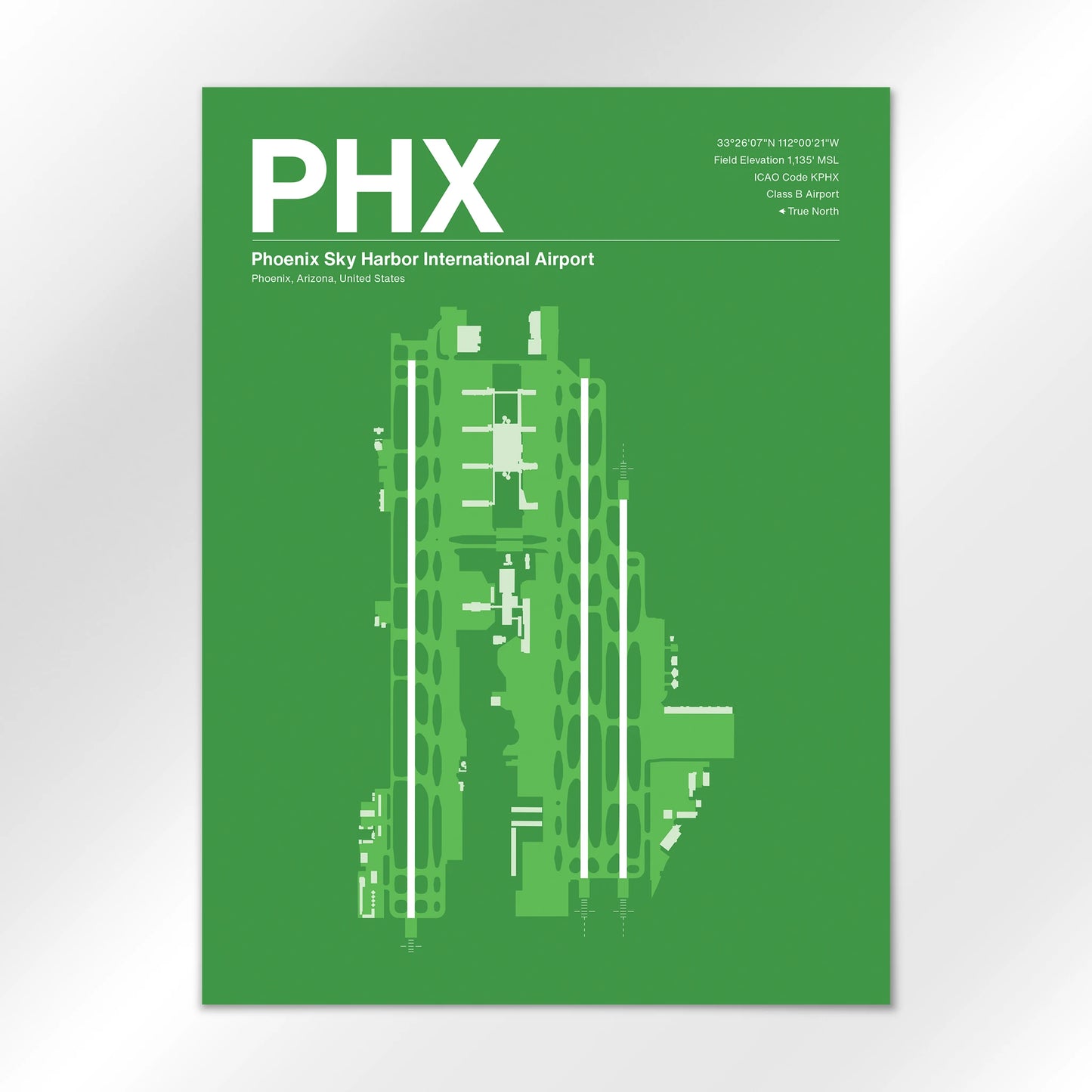 PHX | Phoenix - Overland Green - 18×24" - No Frame