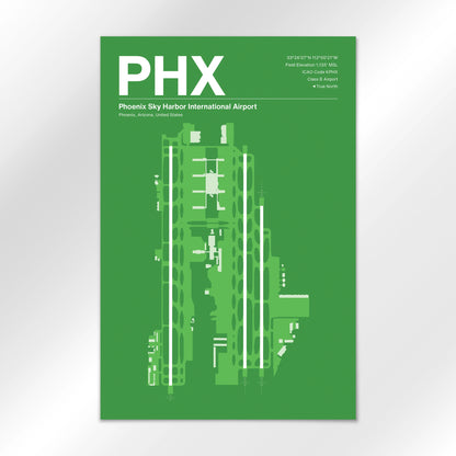 PHX | Phoenix - Overland Green - 24×36" - No Frame