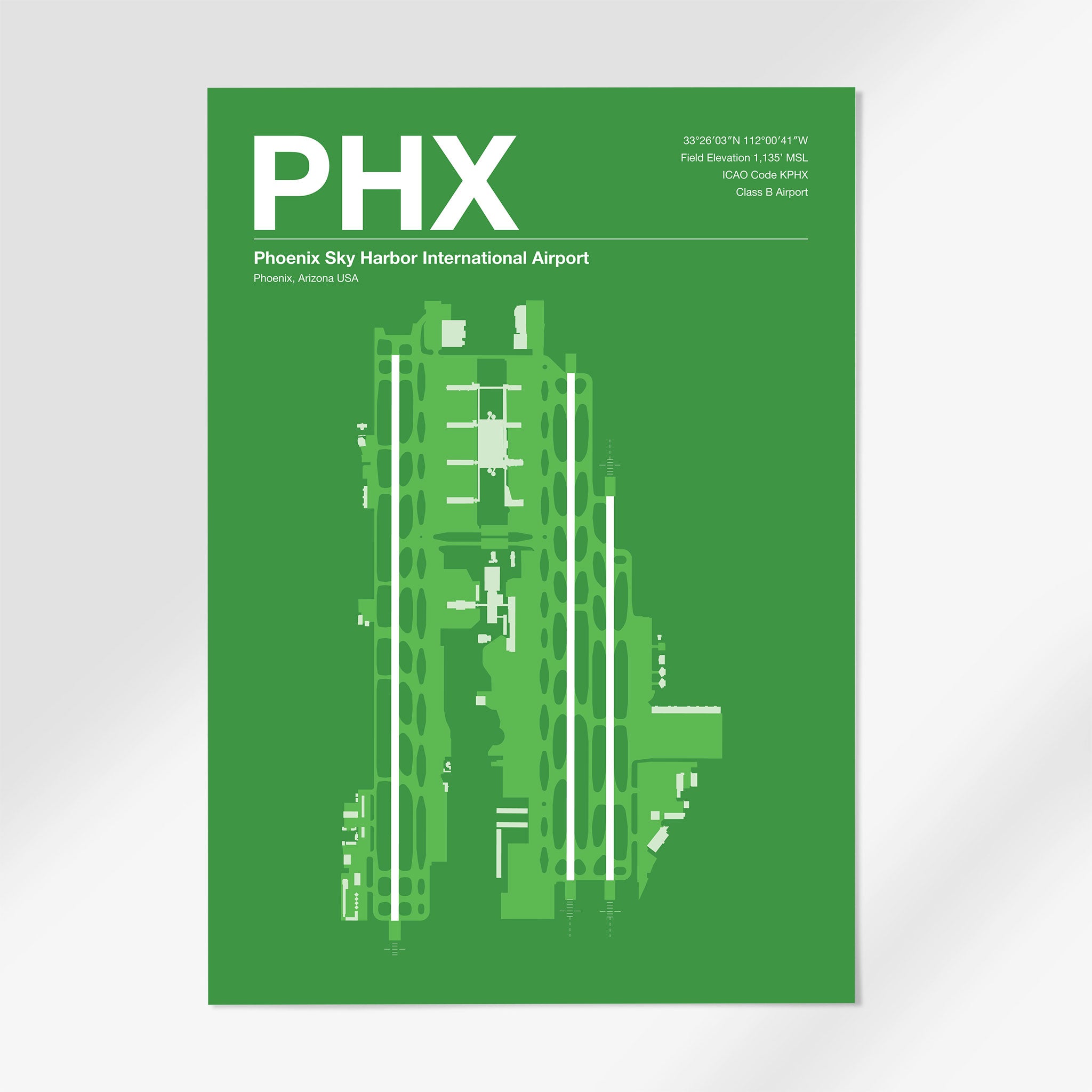 PHX | Phoenix - 24×36" - Overland Green - No Frame