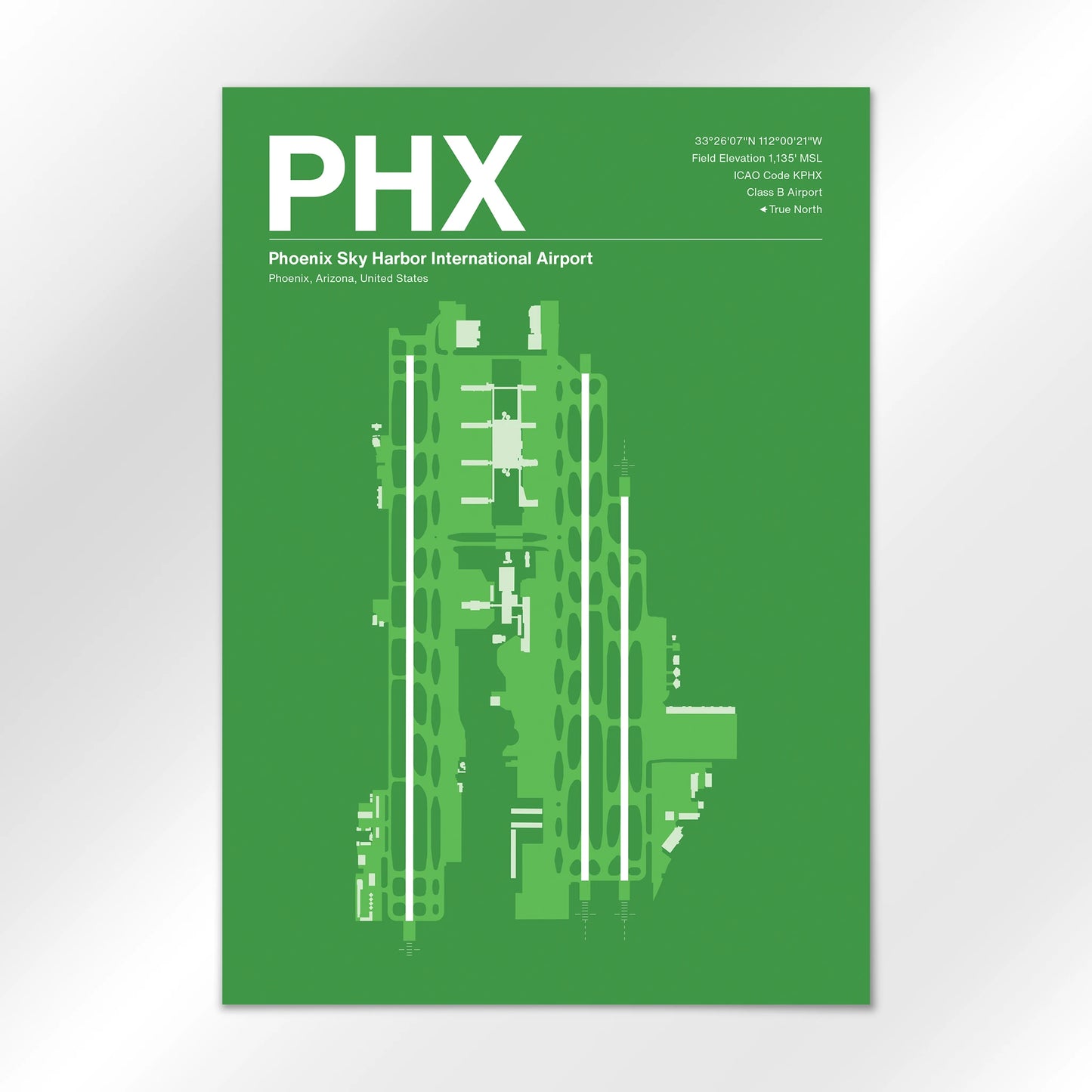 PHX | Phoenix - Overland Green - A2 - No Frame