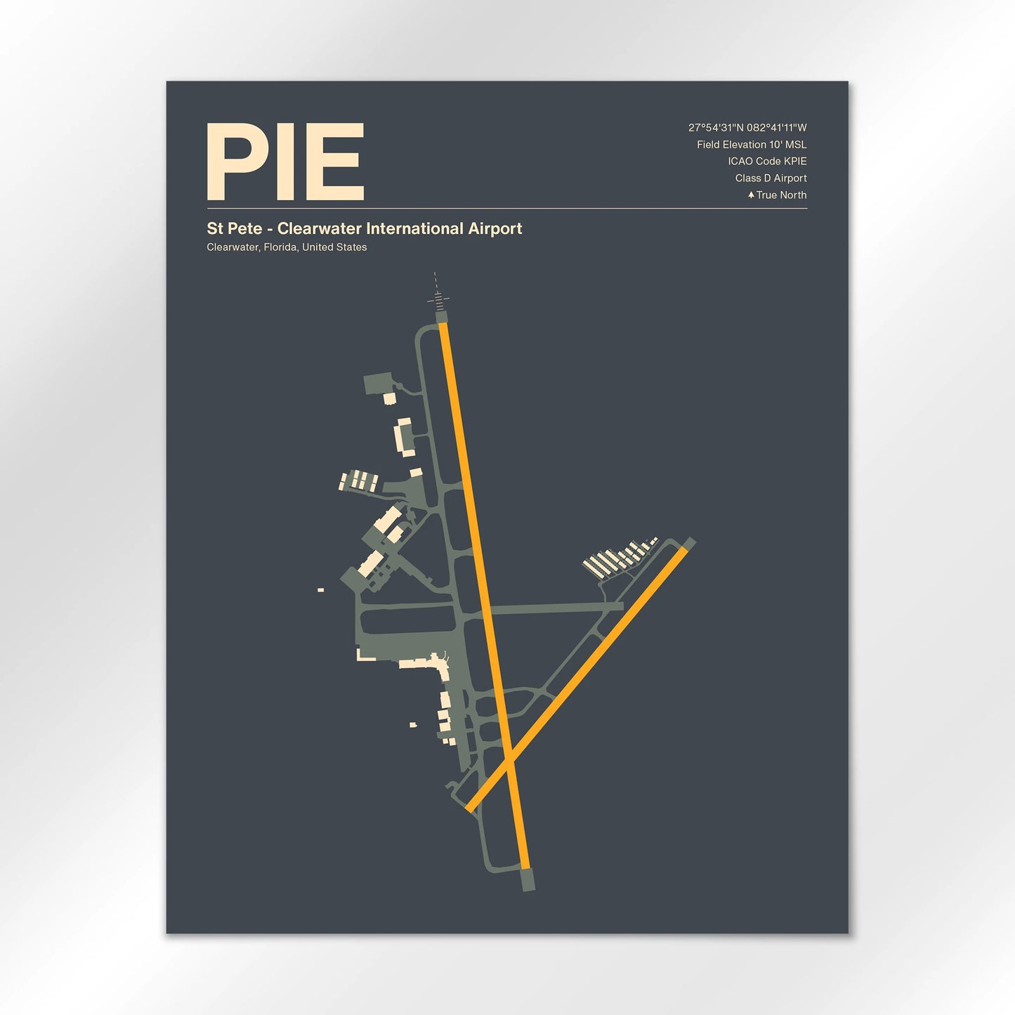 PIE Airport Diagram
