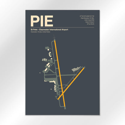 PIE Airport Diagram